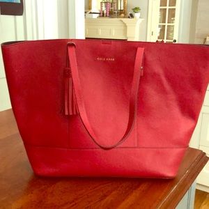 Red Cole Haan handbag